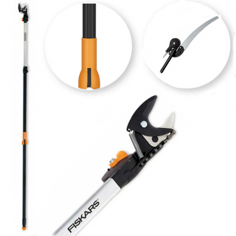 Fiskars Fiskars Svettatoio Universal Telescopico UP86+Seghetto UP80 | 113,93 € + IVA